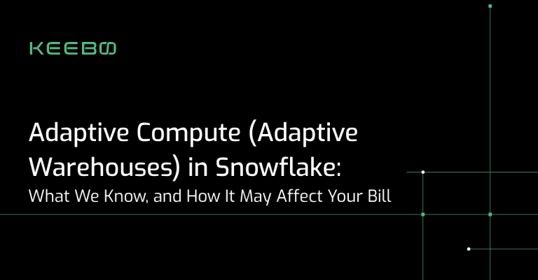 blog-adaptive-compute Keebo | Adaptive Compute (Adaptive Warehouses) in Snowflake: What We Know, and How It May Affect Your Bill