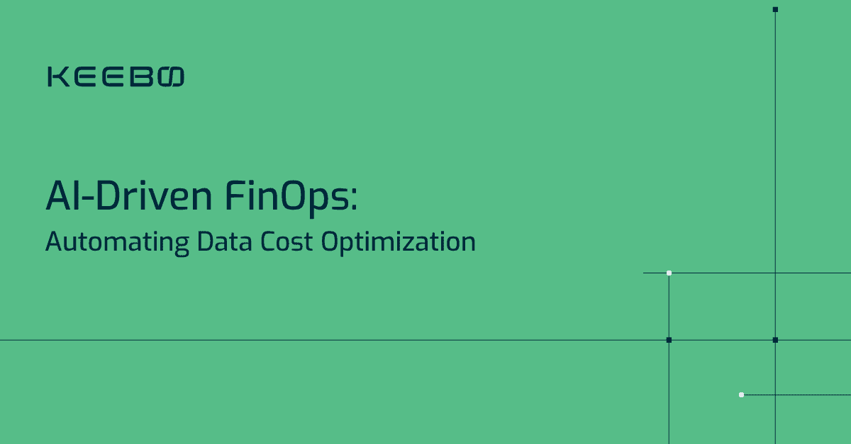 AI-Driven FinOps: Automating Data Cost Optimization