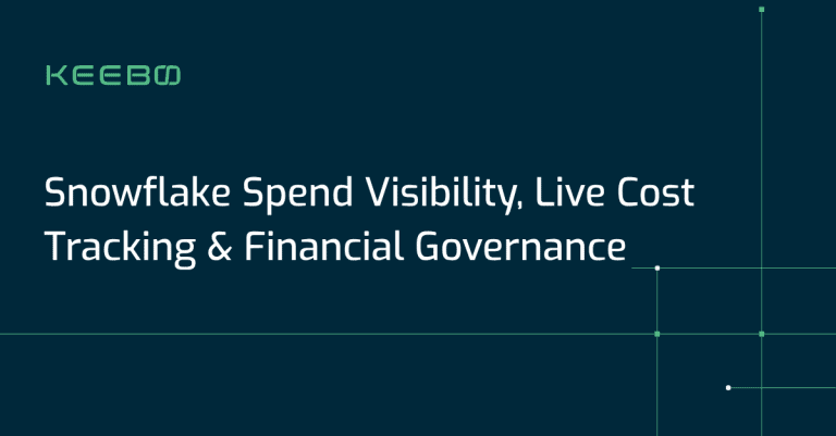 Keebo | Snowflake Spend Visibility, Live Cost Tracking & Financial Governance