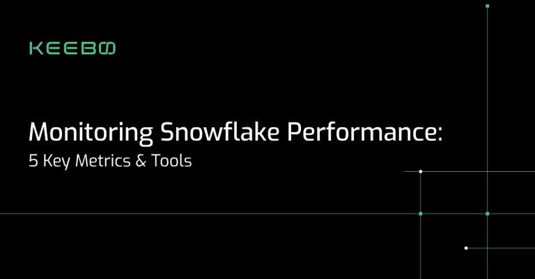 blog-monitoring-sf-performance Keebo | Monitoring Snowflake Performance: 5 Key Metrics & Tools