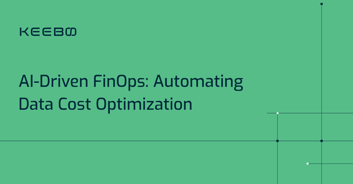 AI-Driven FinOps: Automating Data Cost Optimization