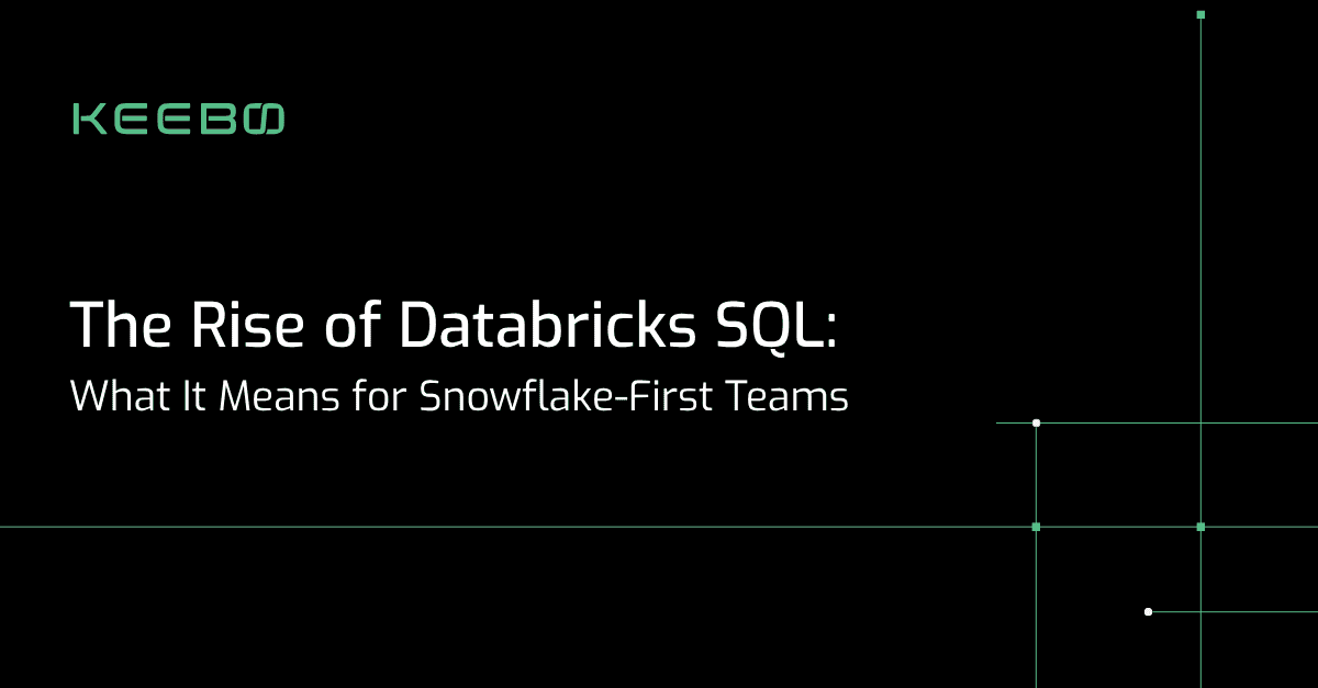 The Rise of Databricks SQL: What It Means for Snowflake‑First Teams
