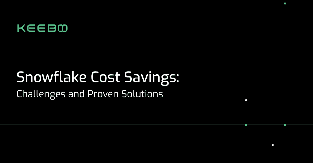 Snowflake Cost Savings: Challenges and Proven Solutions