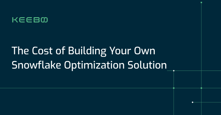 blog-snowflake-op-solution Keebo | The Cost of Building Your Own Snowflake Optimization Solution