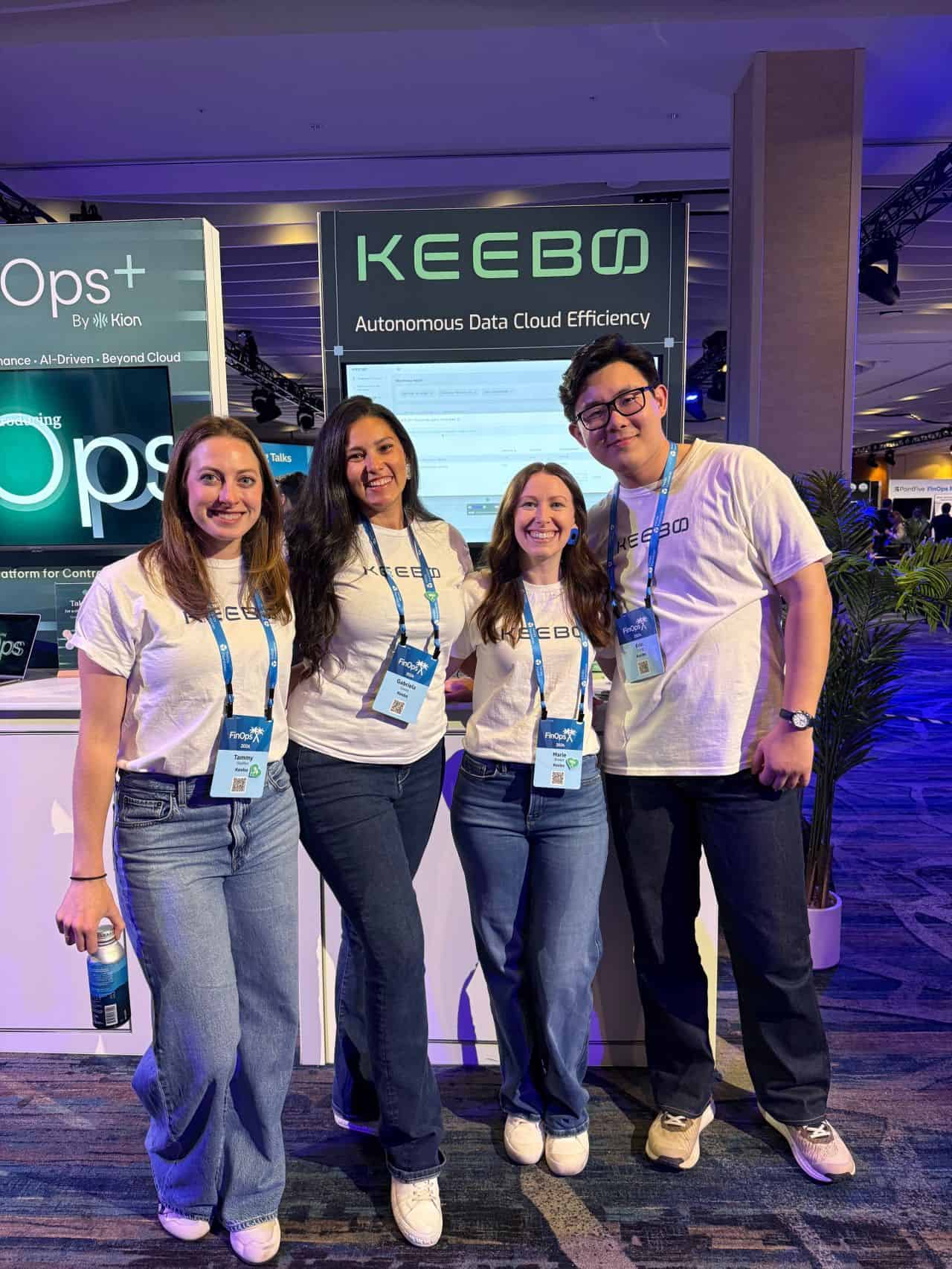 Keebo team at FinOps X 26