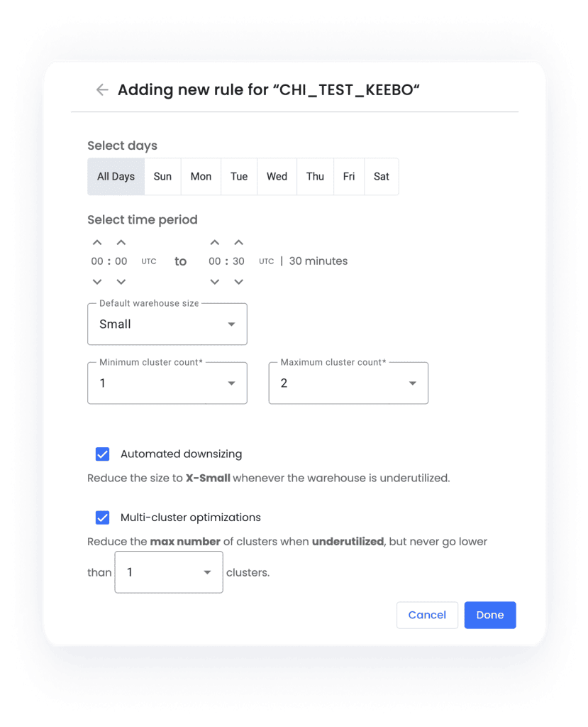 Keebo | Getting Visibility and Control of Keebo’s AI Optimizations